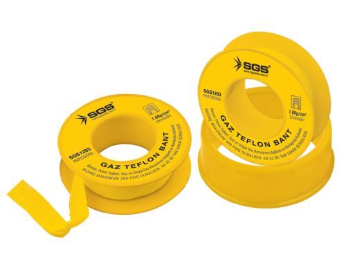 GAZ TEFLON BANT 12 MM X 8 M X 1,00 GR