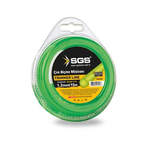 TIRPAN MİSİNASI 1.2 MM 15 MT YUVARLAK (YEŞİL)