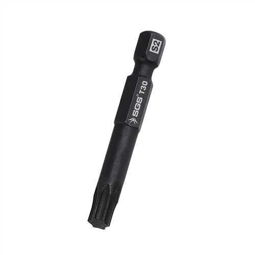 TORX UÇLU BİTS S2 T30 150mm Black-Pro Series