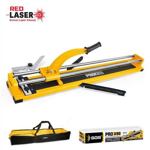 SERAMİK-GRANİT KESME MAKİNASI PRO-X90 KIRMIZI LAZERLİ