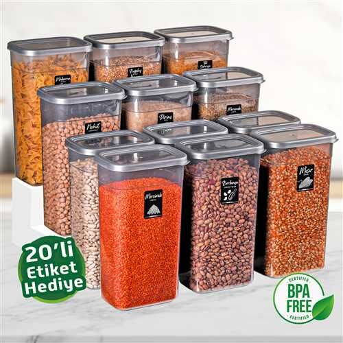 SAKLAMA KABI DİKDÖRTGEN 3200 ML