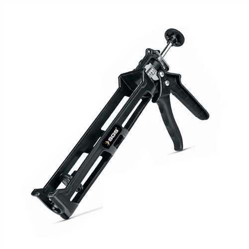 SİLİKON TABANCASI PLASTİK (SİYAH)