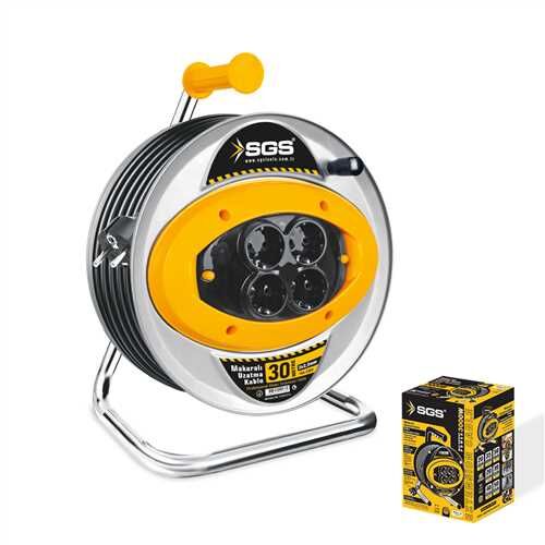 METAL MAKARALI UZATMA KABLOSU 3x2,5*30MT