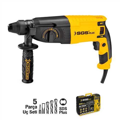 KIRICI-DELİCİ MATKAP 800 Watt 26 MM 3.2 KG (SDS PLUS)