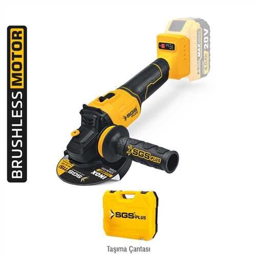 AKÜLÜ AVUÇ TAŞLAMA MAKİNASI 20VOLT (KÖMÜRSÜZ MOTOR) (SOLO MAKİNA)