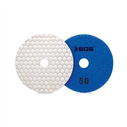 ELMAS POLİSAJ PEDİ 100 MM 50 KUM KURU-DRY