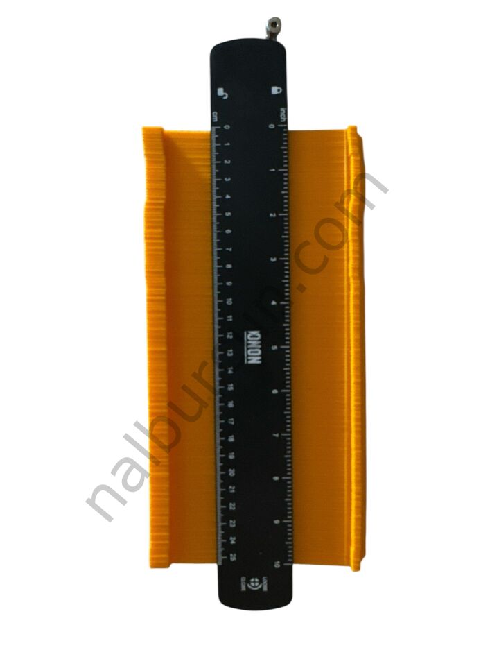 ONON 25CM ŞABLON CETVELİ MARKUR
