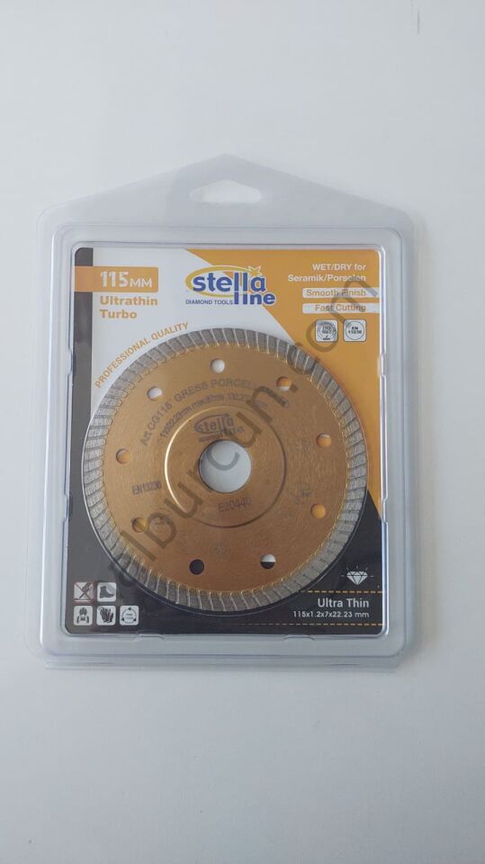 STELLA 115MM GOLD ULTRATHİN HASSAS KESİM
