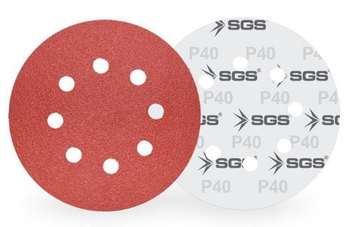 CIRTLI ZIMPARA AO 150 MM 120 KUM 6 DELİKLİ