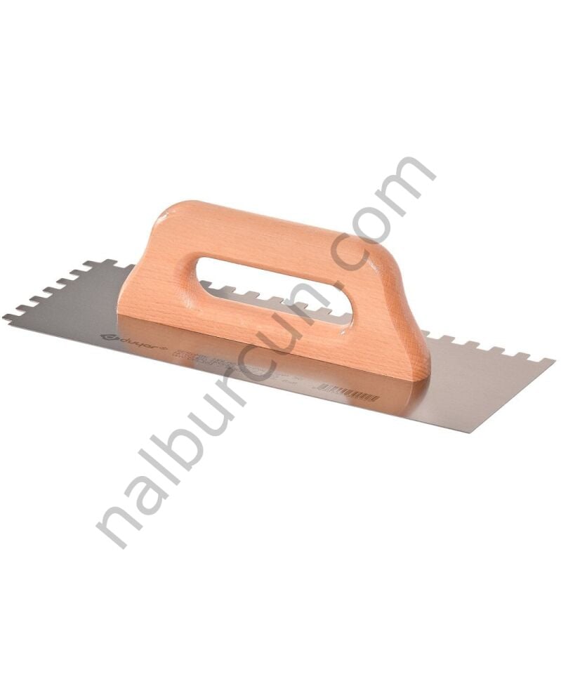 DYR438 - DUYAR SERAMİK MALASI KAPALI AHŞAP YAY ÇELİK 15X15 40 CM