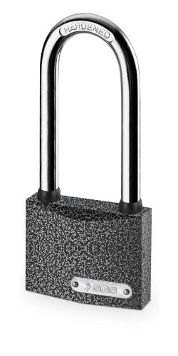 ASMA KİLİT GRİ BOYALI UZUN KANCA 32MM