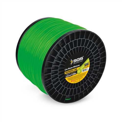 TIRPAN MİSİNASI 3.0 MM 1100 MT YUVARLAK (YEŞİL)