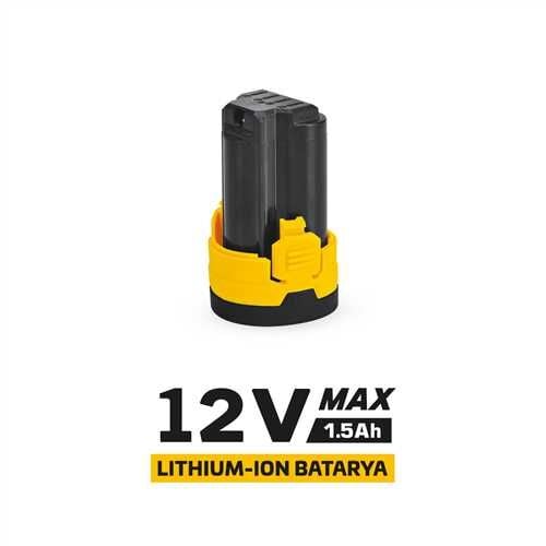 12 VOLT YEDEK BATARYA (1.5Ah)