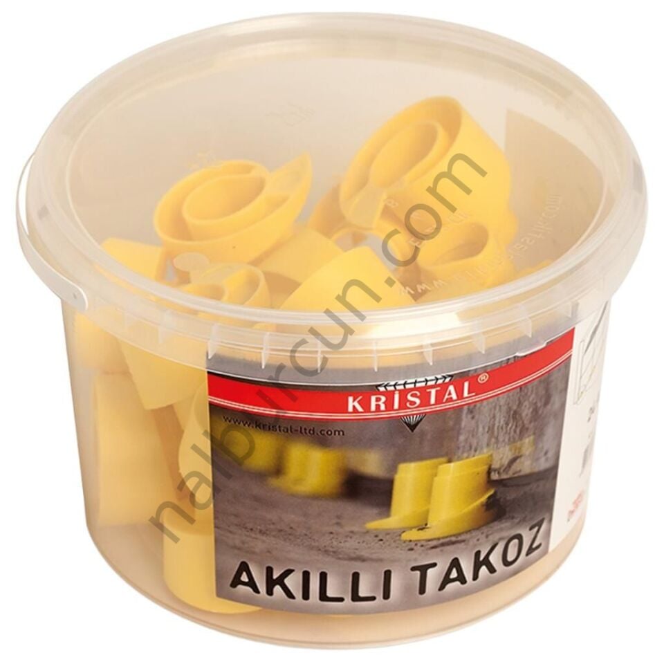KRİSTAL AKILLI TAKOZ PLASTİK KOVALI
