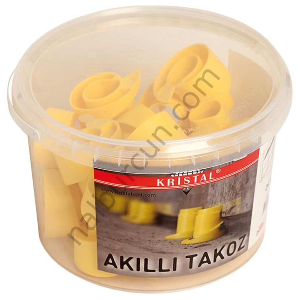 KRİSTAL AKILLI TAKOZ PLASTİK KOVALI