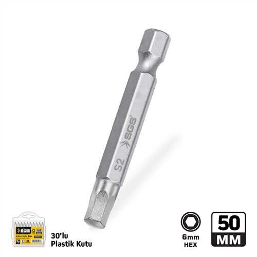 ALLEN UÇLU BİTS S2 6mm*50mm Sand-Pro Series