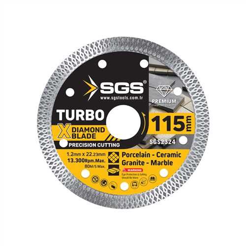 TURBO ELMAS HASSAS KESİCİ (115*1,2 MM)