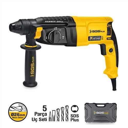 KIRICI-DELİCİ MATKAP 800 Watt 26 MM 3 KG (SDS PLUS)