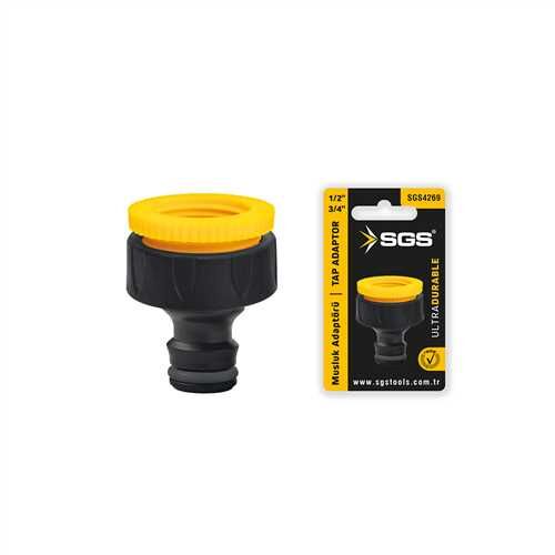 LÜKS MUSLUK ADAPTÖRÜ 1/2'' - 3/4''