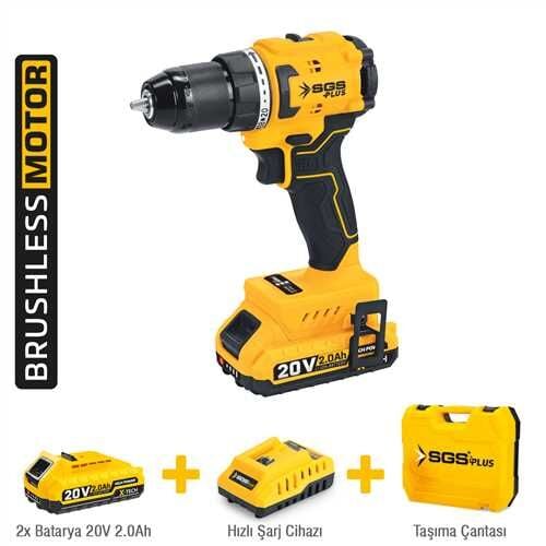 AKÜLÜ VİDALAMA SETİ  60 Nm 20 VOLT 2*2.0 Ah