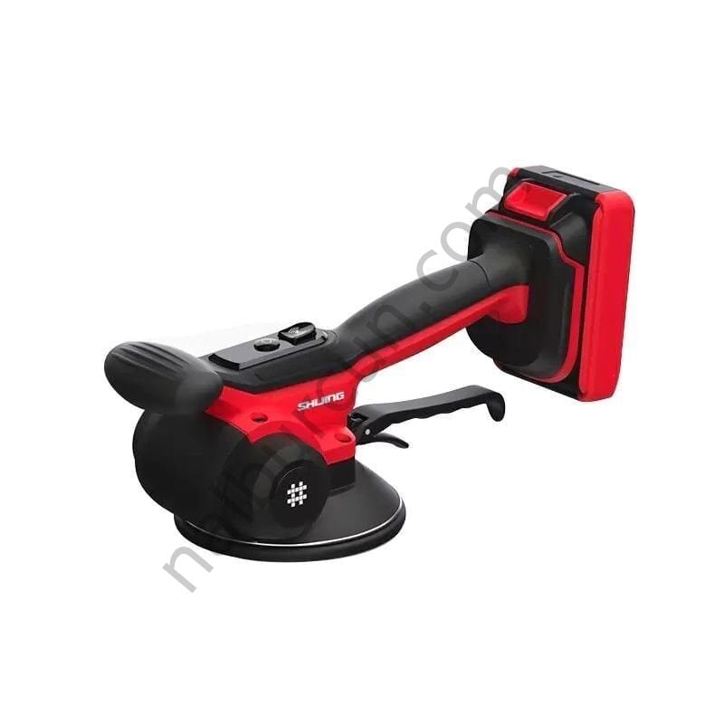 SHİJİNG 9395 KADEMELİ FAYANS VİBRATÖRÜ VANTUZ Q140MM BEYAZ TABAN