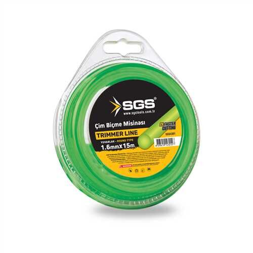TIRPAN MİSİNASI 1.6 MM 15 MT YUVARLAK (YEŞİL)