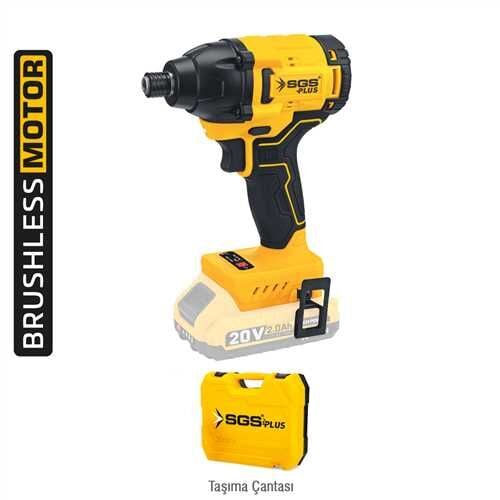 DARBELİ VİDALAMA 330 Nm Tork 20V (KÖMÜRSÜZ MOTOR) (SOLO MAKİNA)