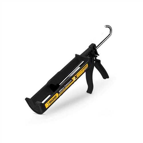 SİLİKON TABANCASI PROFESYONEL PLASTİK(SİYAH)