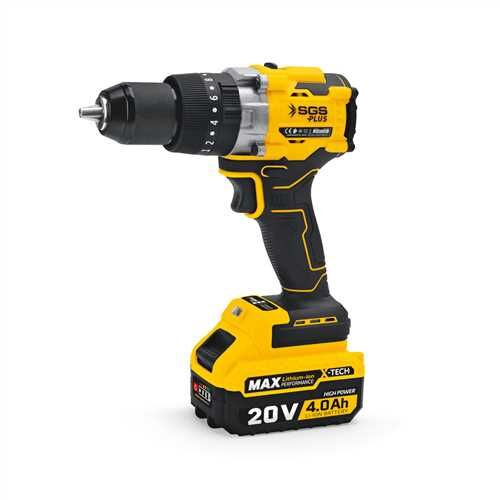 AKÜLÜ DARBELİ MATKAP SETİ 20 VOLT 130 Nm Tork 2*4.0Ah (KÖMÜRSÜZ MOTOR)